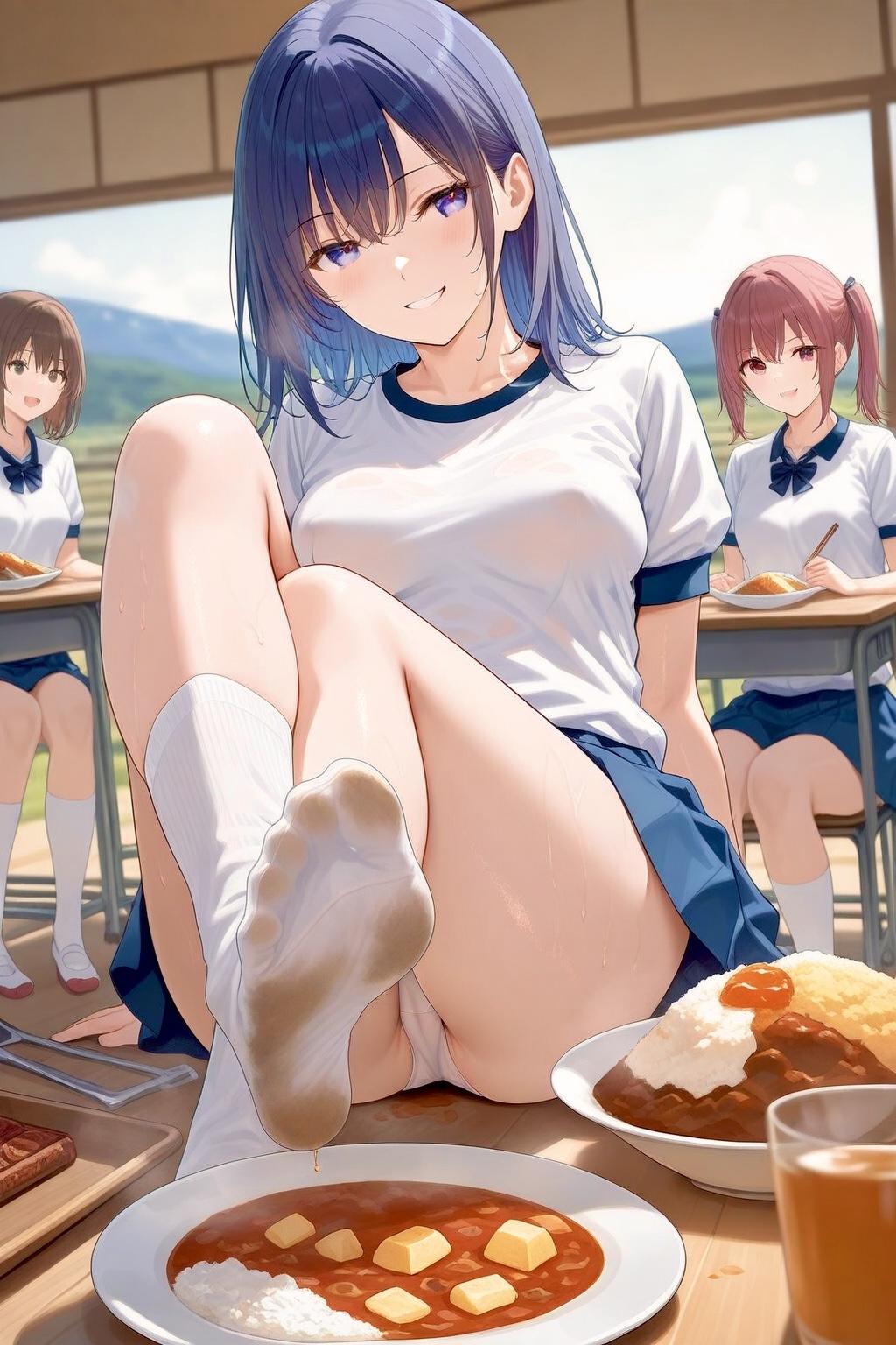 カレー粉ついちゃったわ