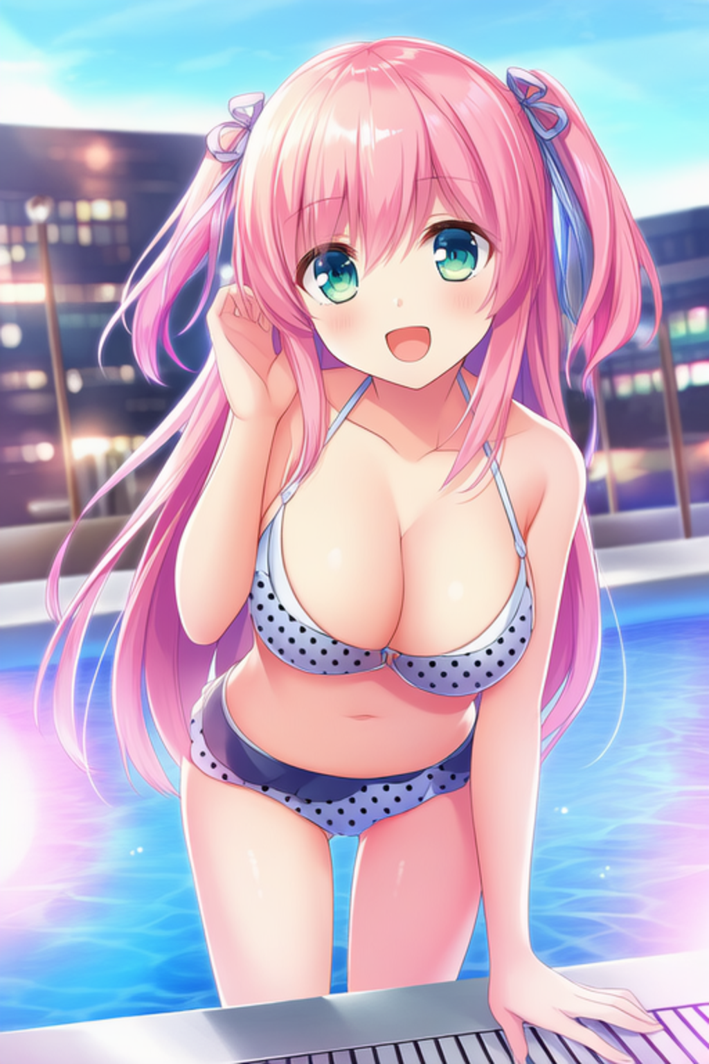 夏が終わらないギャルゲー娘コンビ