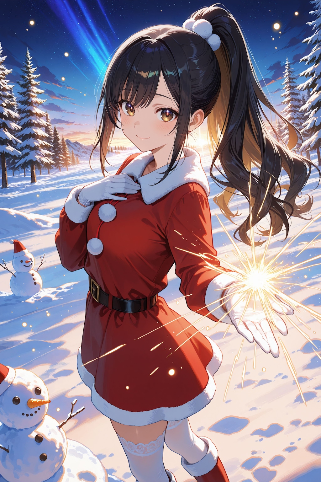 異世界の女神さま（アマテラスさん）クリスマス