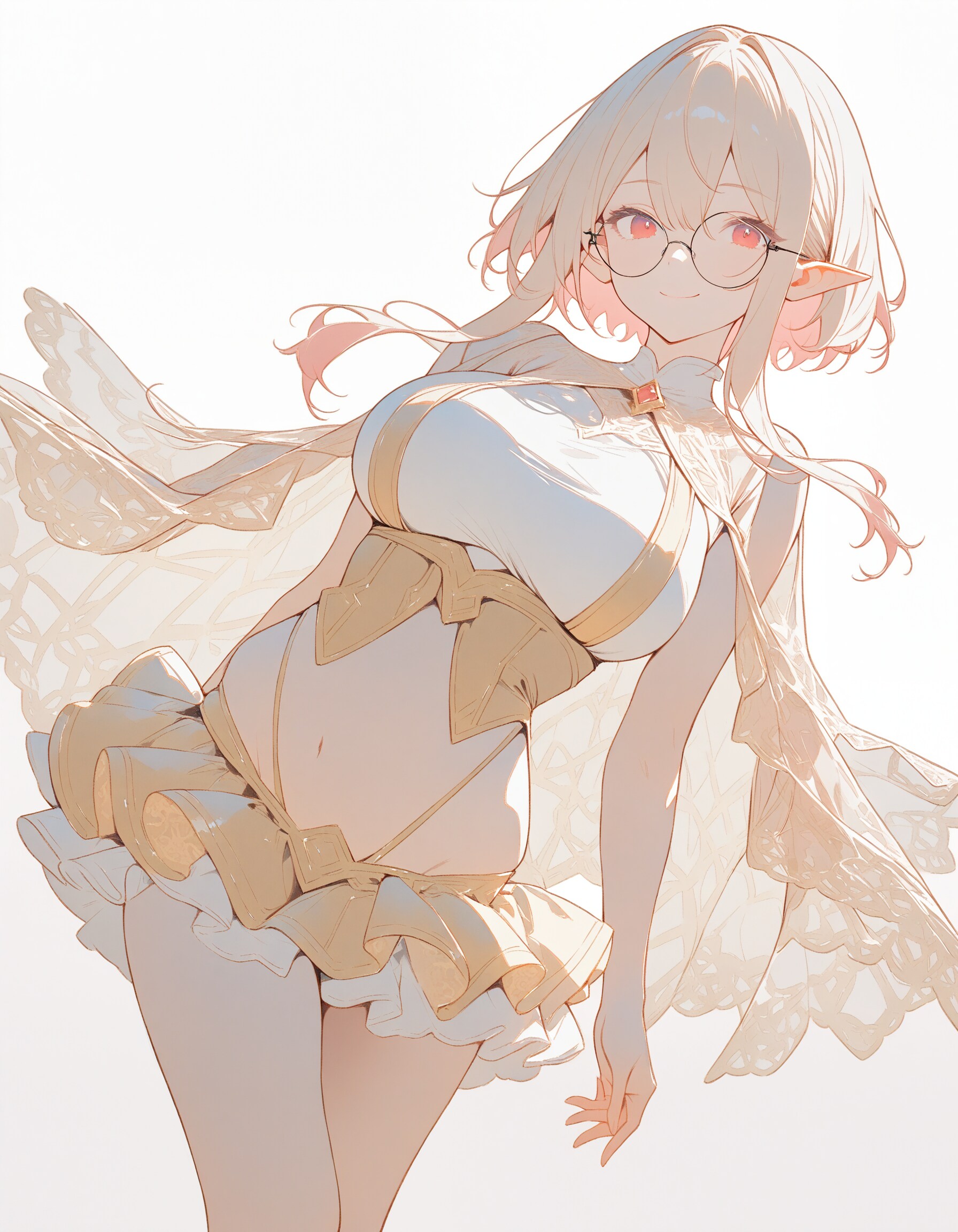 ショートドレスMuaccaさんXL | の人気AIイラスト・グラビア