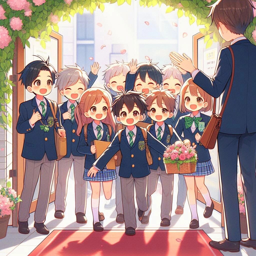 いろいろな、入園式★(20枚)