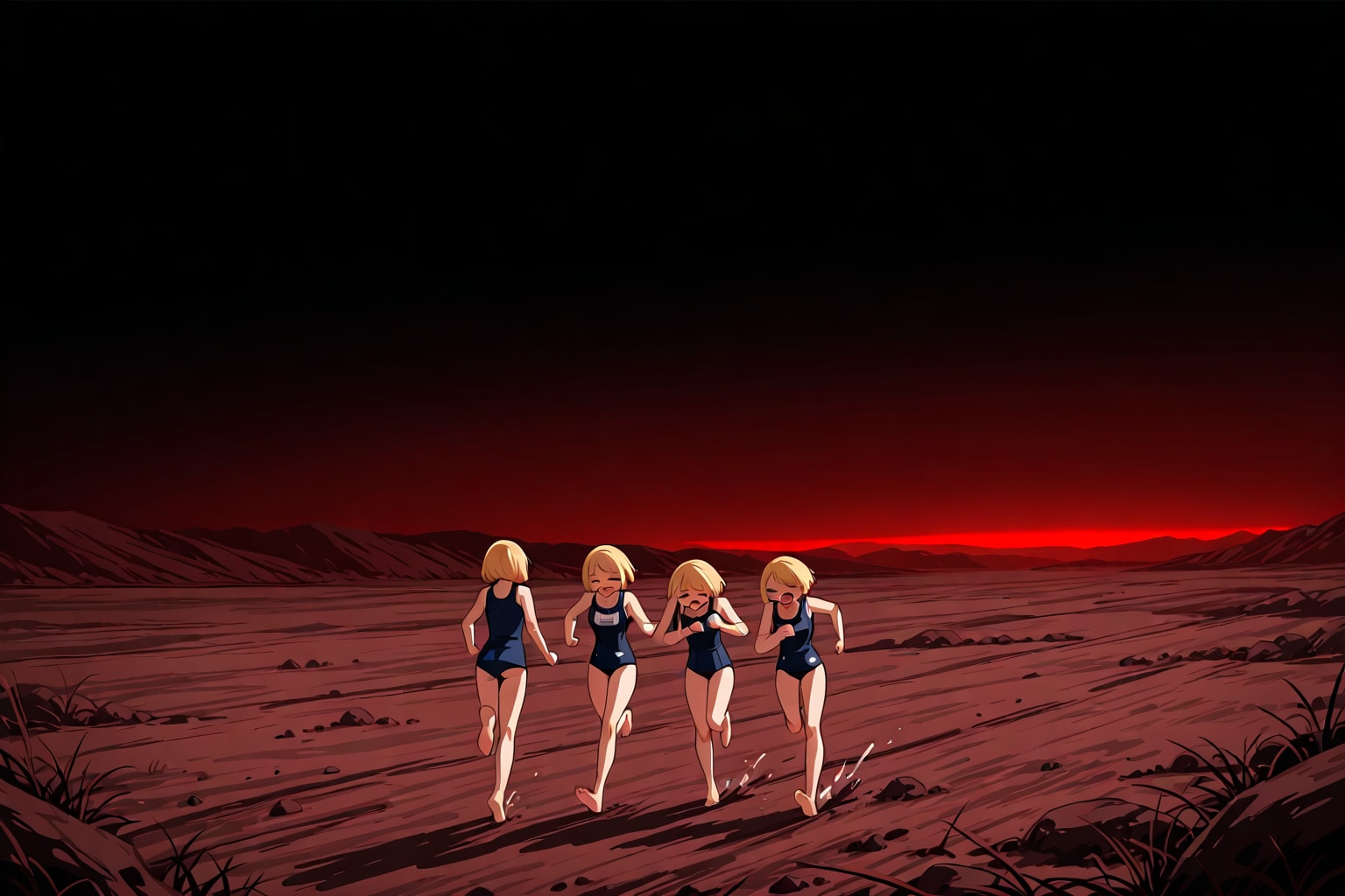 スク水地獄絵図