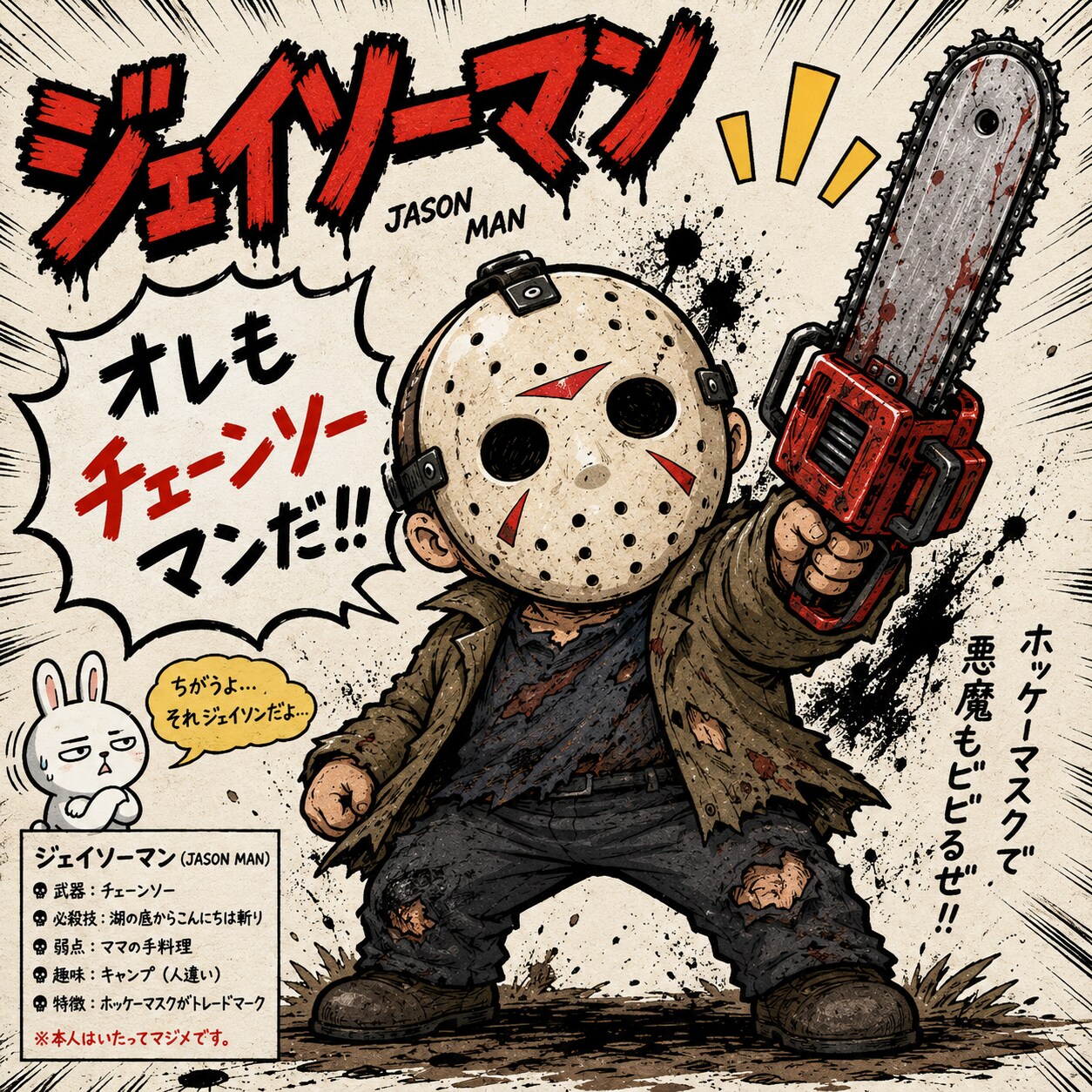 ジェーイソーマン？！