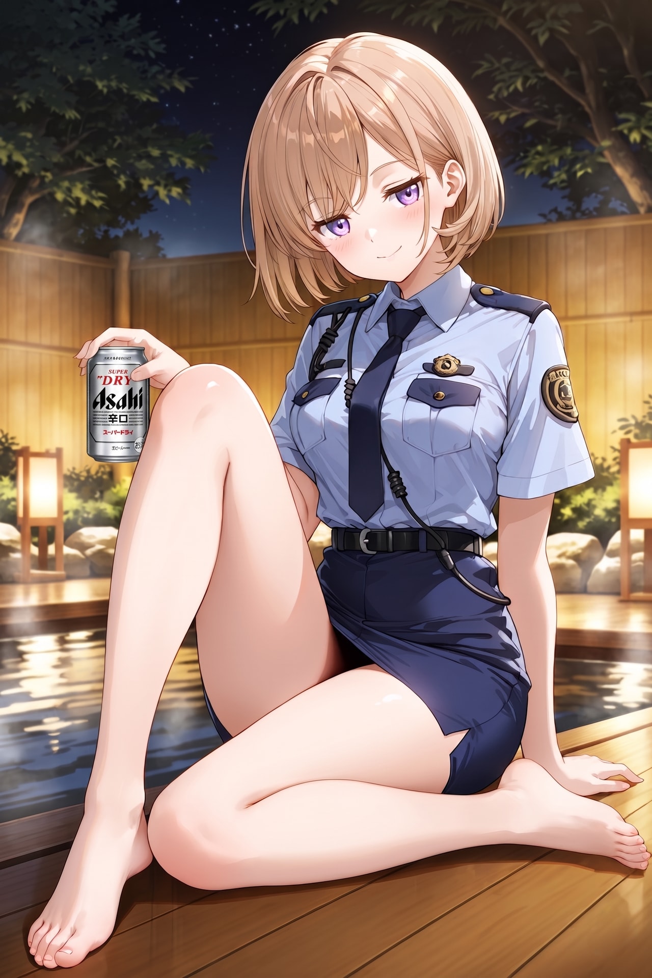 ジト目婦警さんとビール ～乾さつきのドライな日常～ Z602