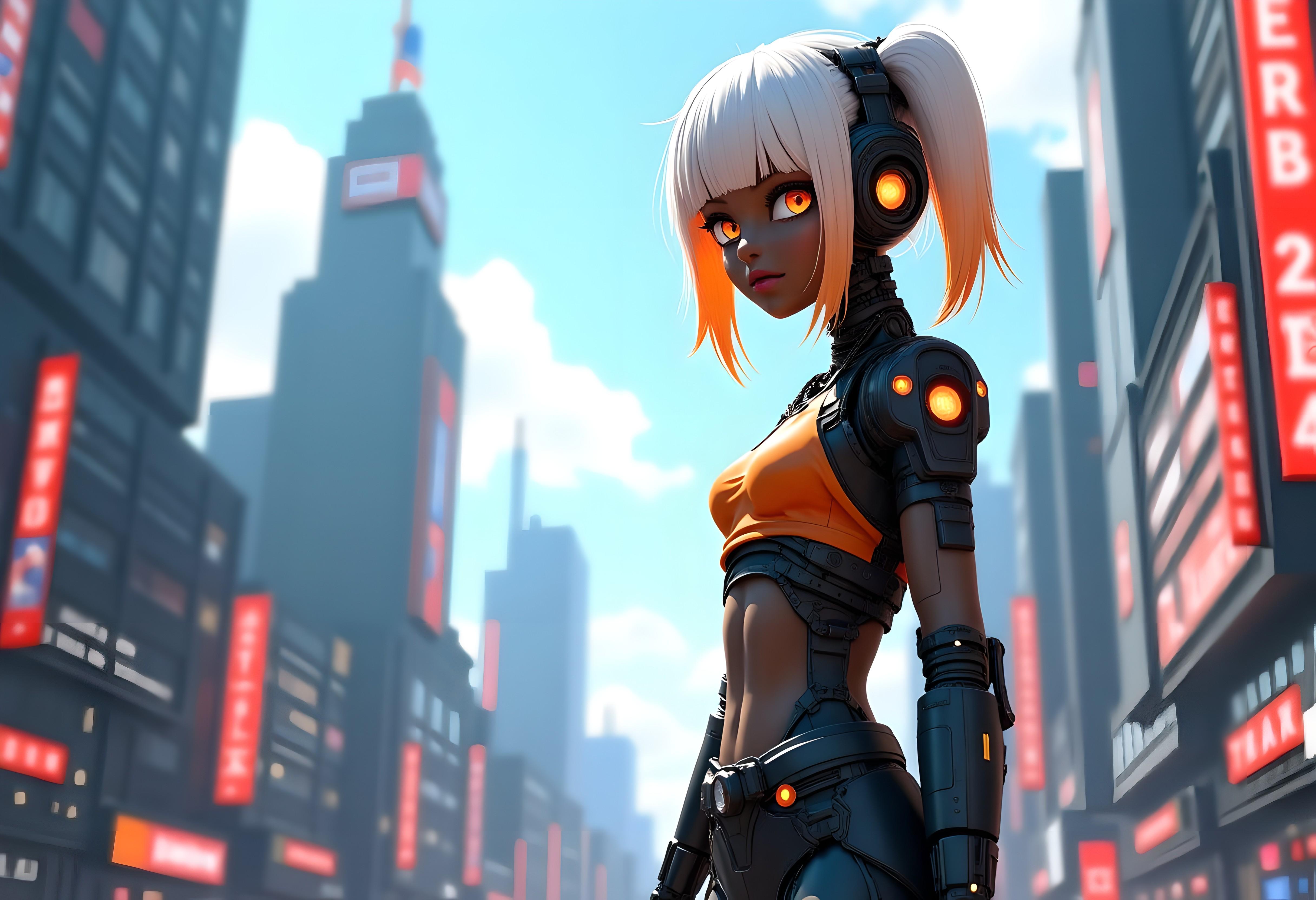 メカ娘2802号 | の人気AIイラスト・グラビア