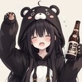くま娘✖︎お酒②🐾 8枚目