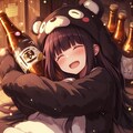 くま娘✖︎お酒②🐾 7枚目
