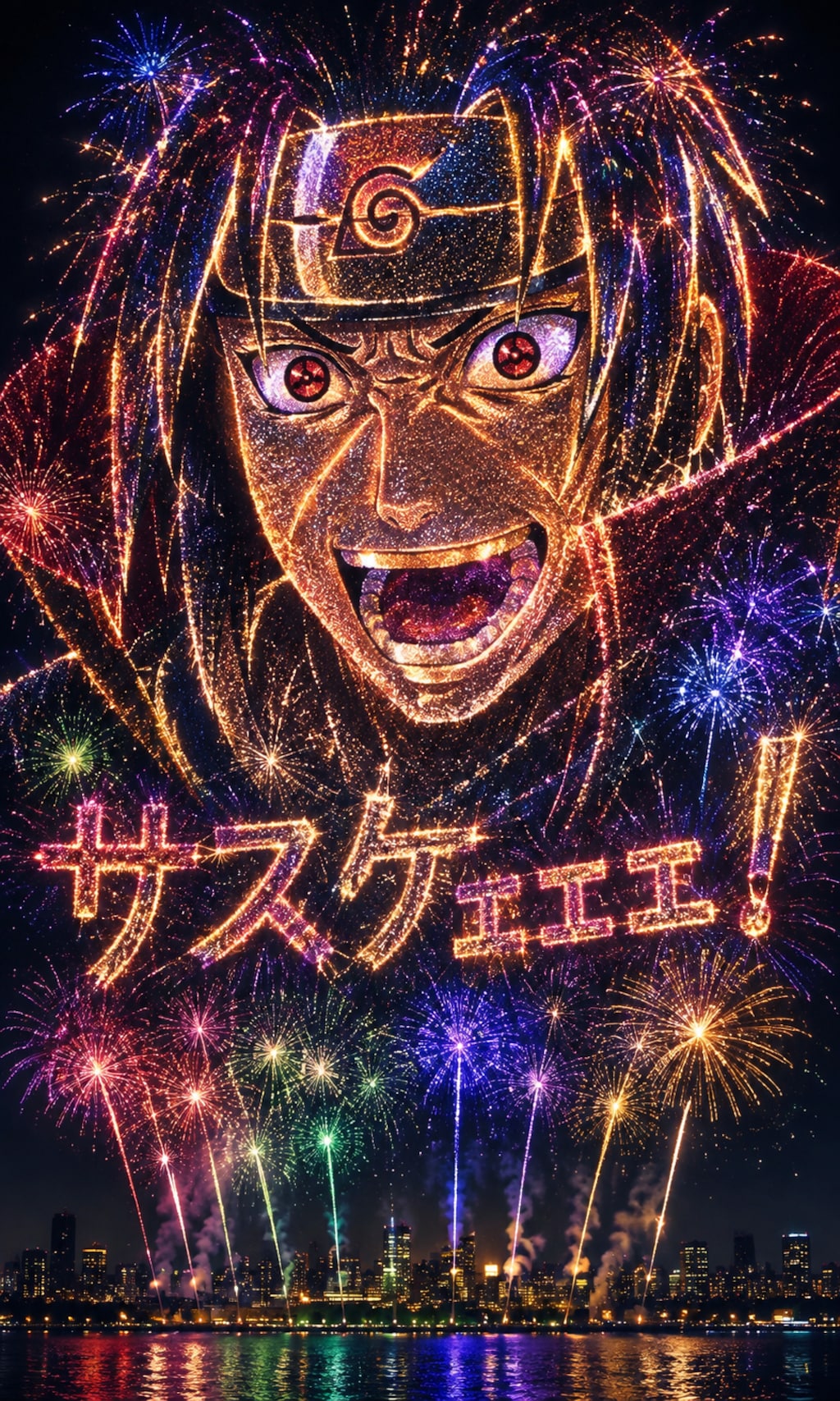 【花火】イタチ花火