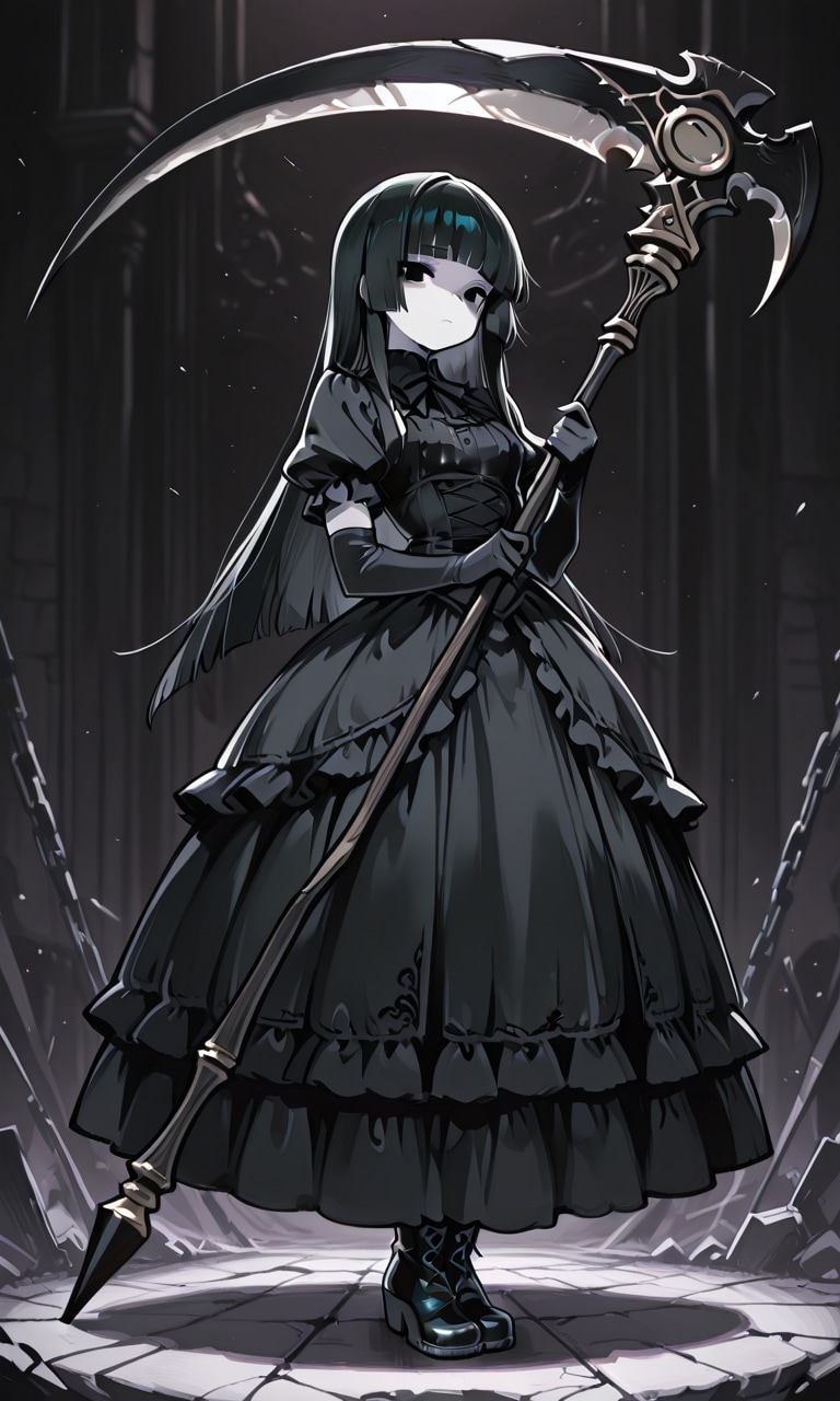 大鎌使い | の人気AIイラスト・グラビア