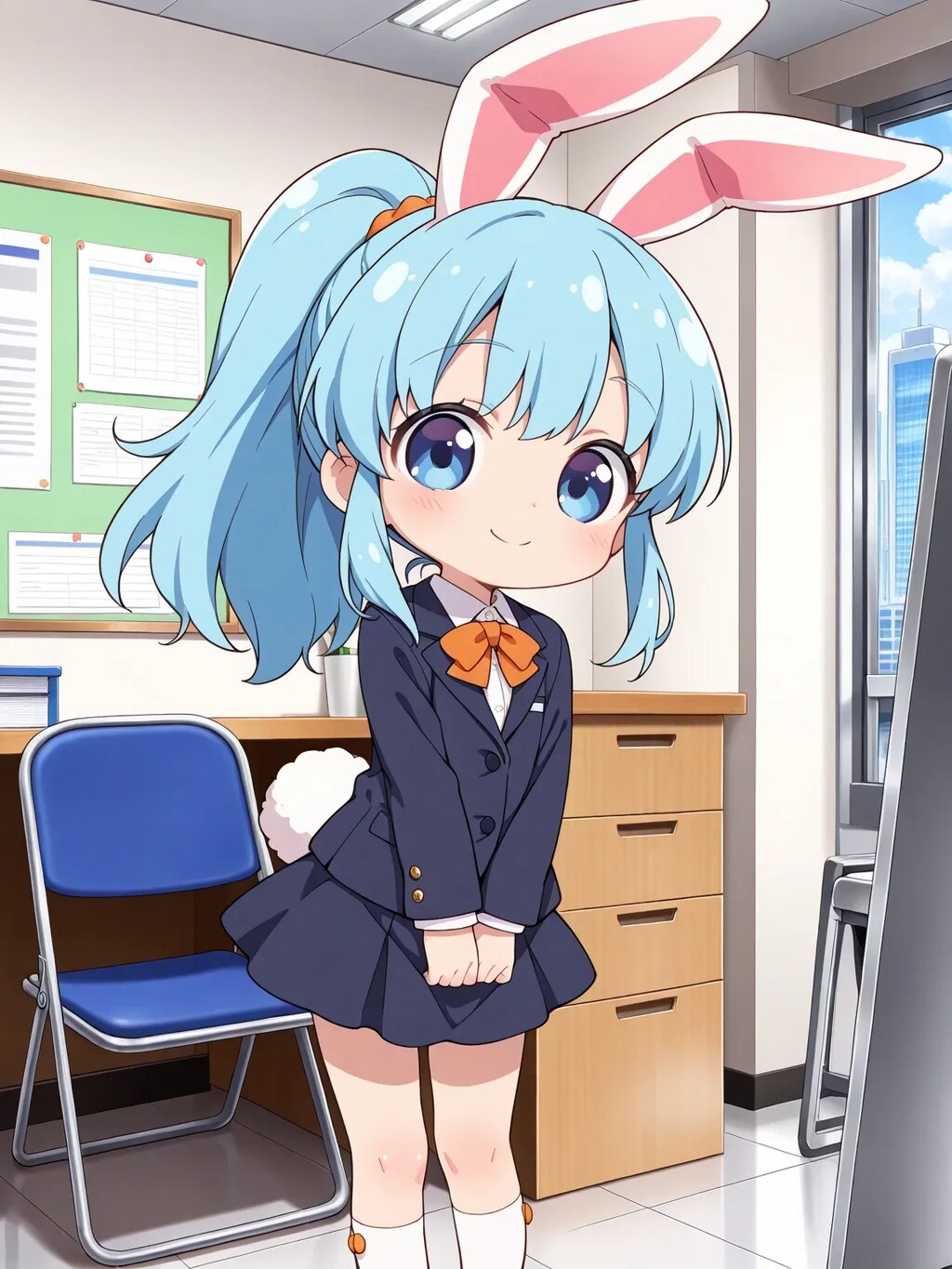 あおいちゃんの面接