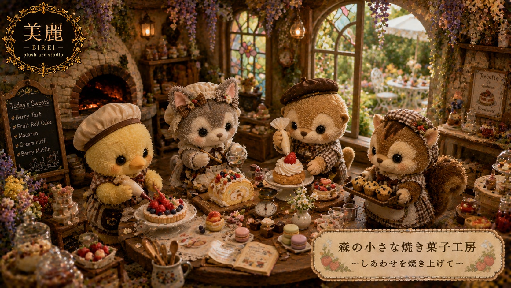 Exquisite Plush Toy / 美麗ぬいぐるみ #patreon #ChatGPT #customGPT #GPTs  #AIillustration #美麗 #ぬいぐるみ #beauti | の人気AIイラスト・グラビア