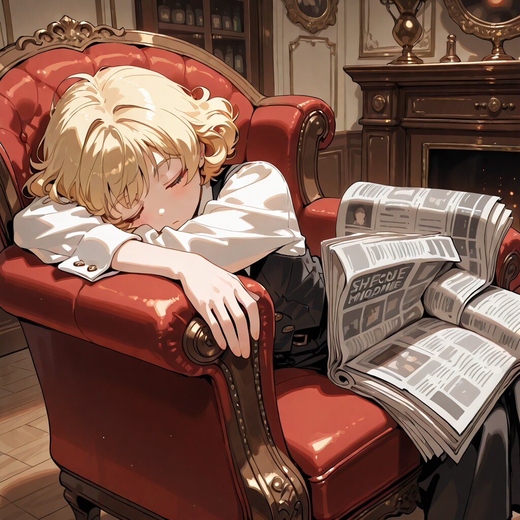 アームチェア・ディティクティブ | の人気AIイラスト・グラビア