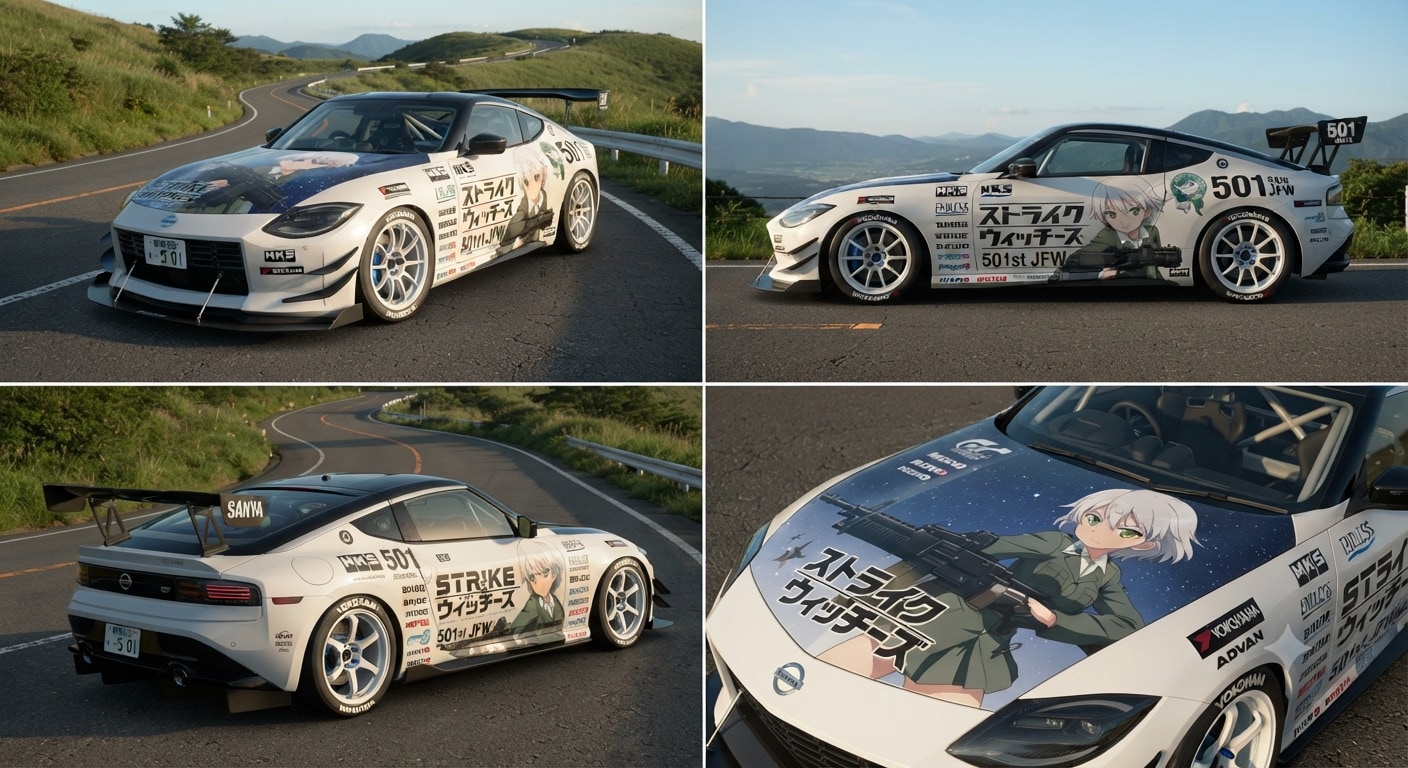 ストライクウィッチーズ痛車RZ34 | の人気AIイラスト・グラビア