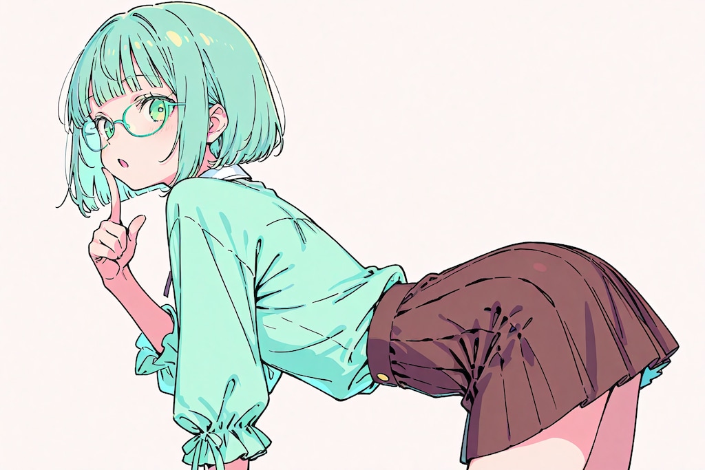 お久しめがねちゃん