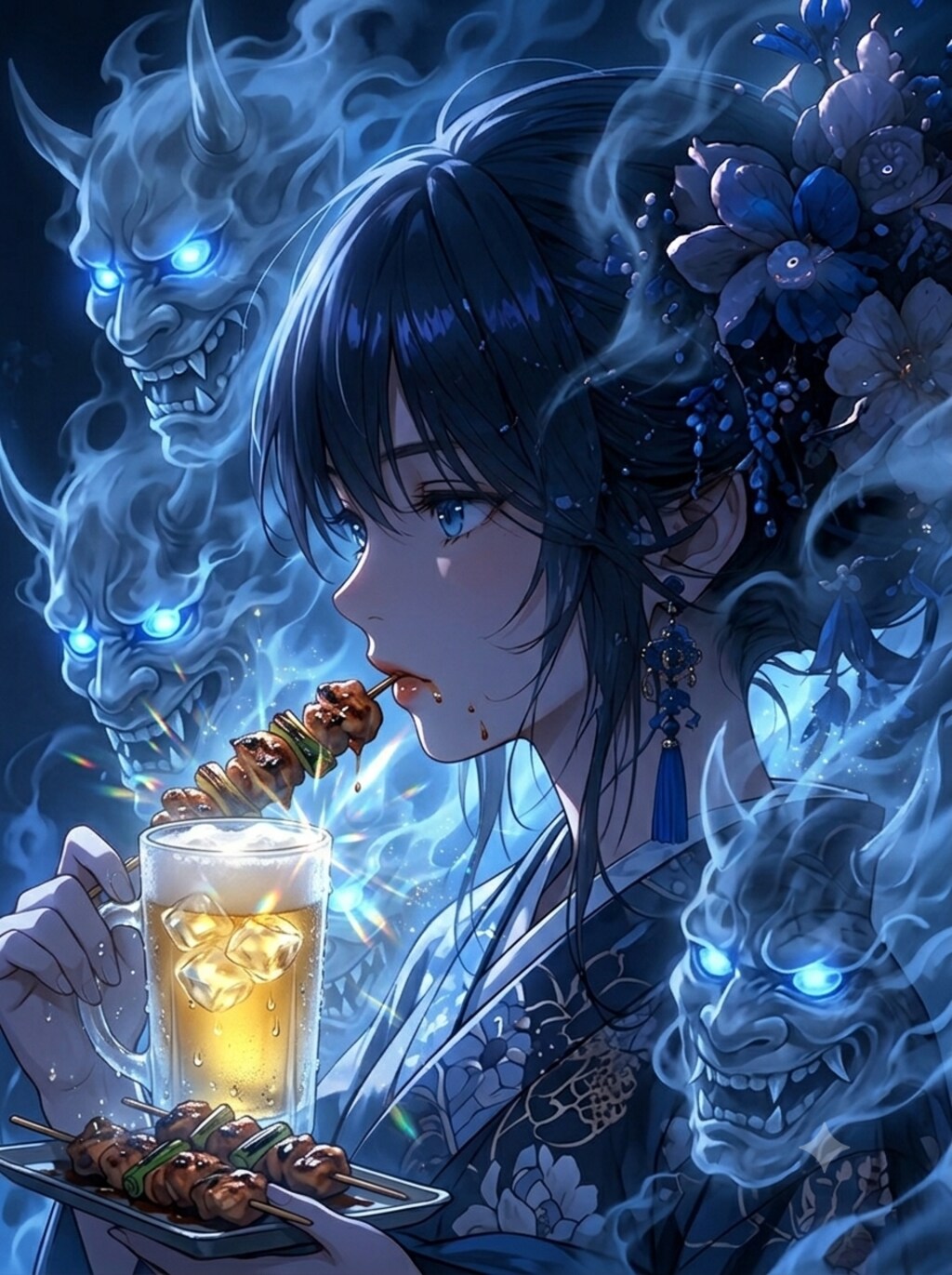 百鬼夜行の合間に、ねぎまをひとつ
