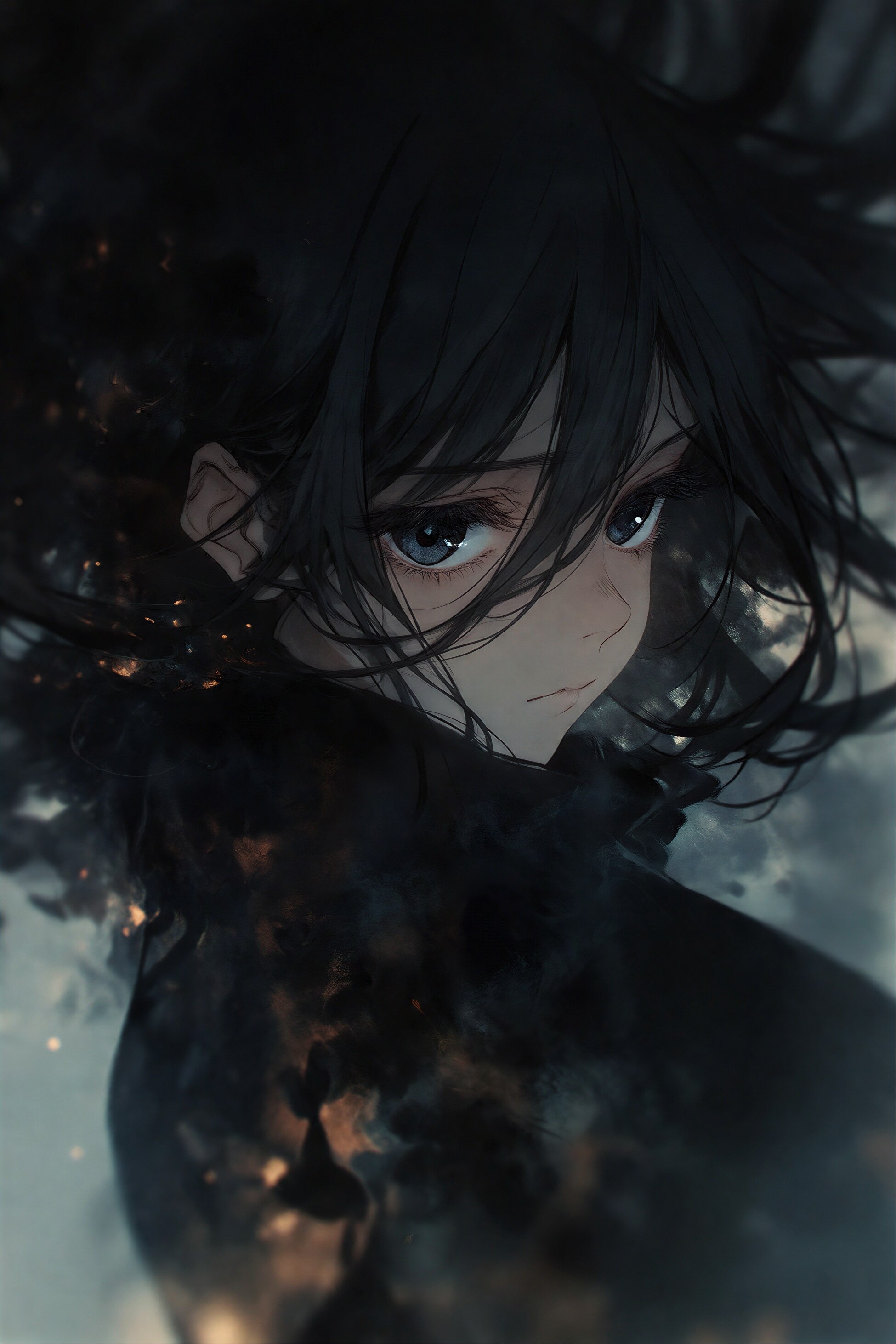 夜を纏う | の人気AIイラスト・グラビア