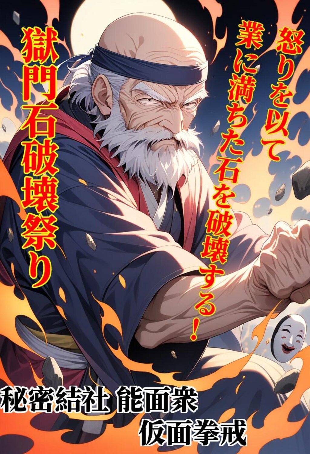 小説『獄門石破壊祭り』【ニャンノ世界】