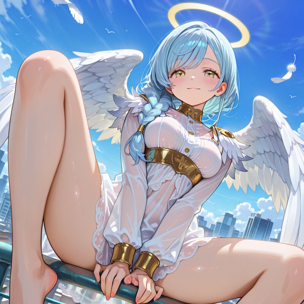 白or黒？ベビードール[天使]