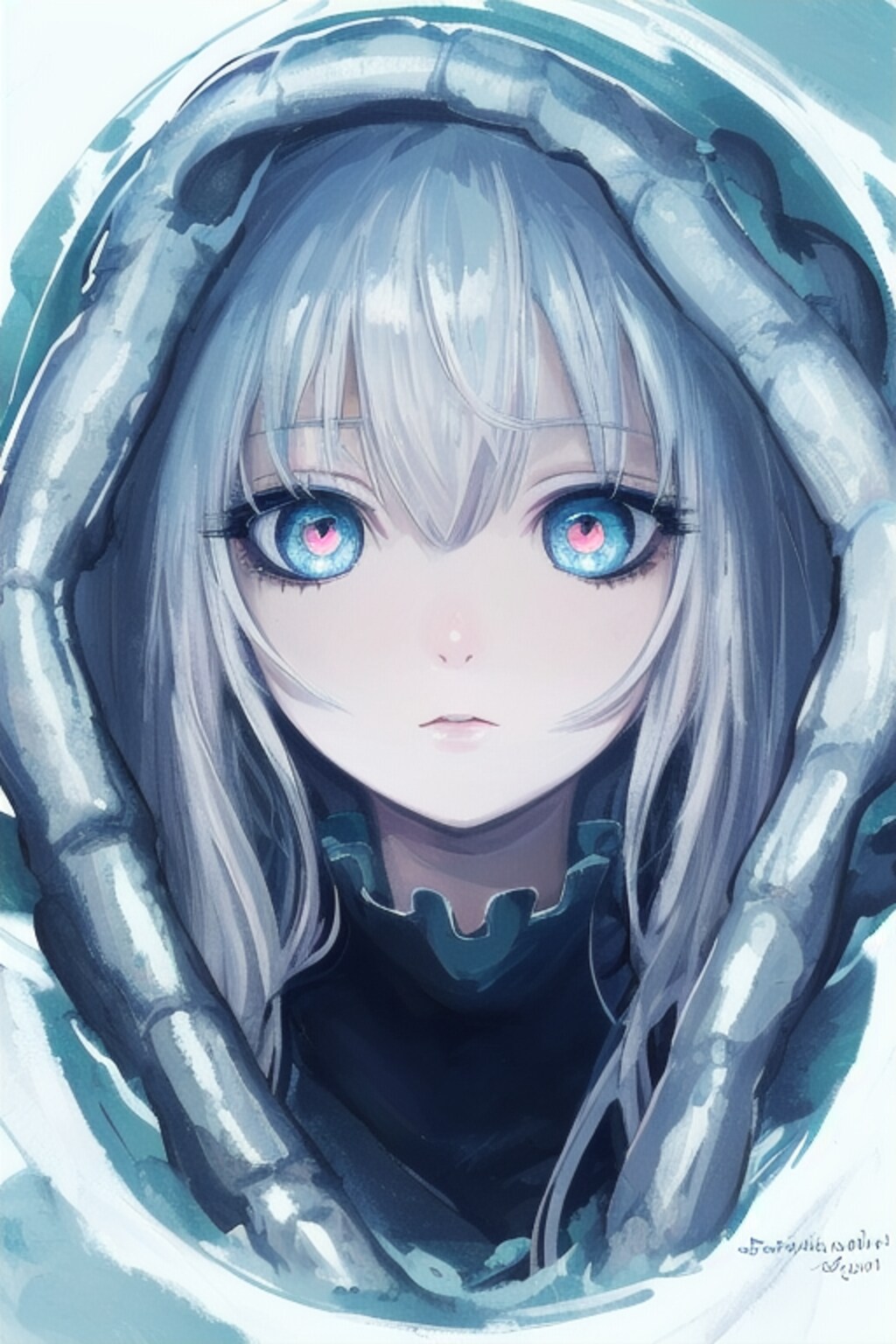 eyes like the deep sea