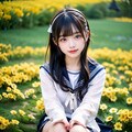 菜の花畑(2) 7枚目