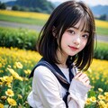 菜の花畑(2) 3枚目