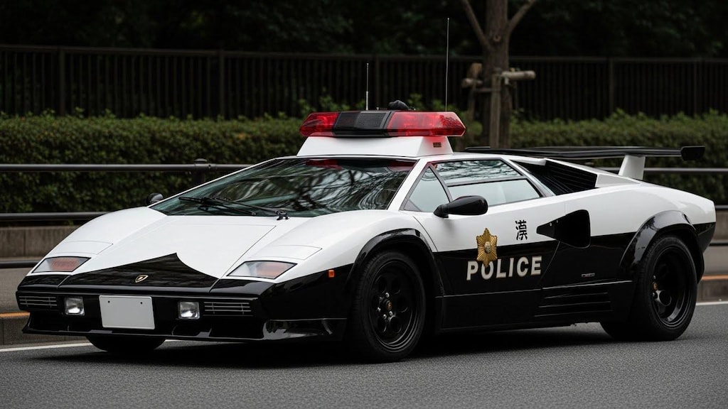 カウンタックパトロールカー