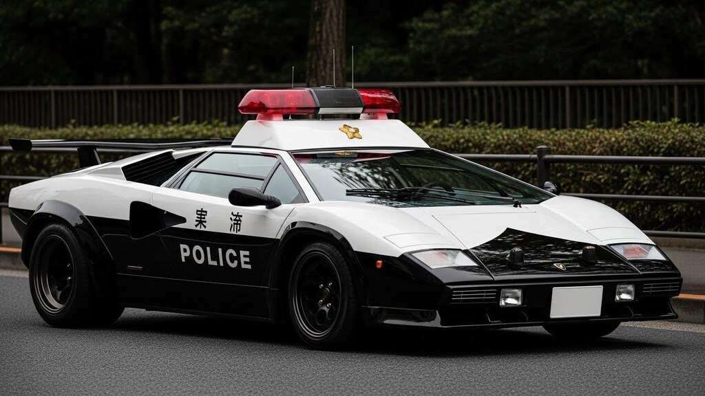 カウンタックパトロールカー