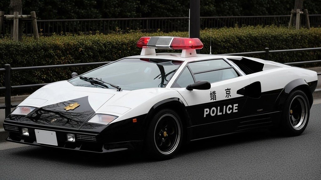 カウンタックパトロールカー