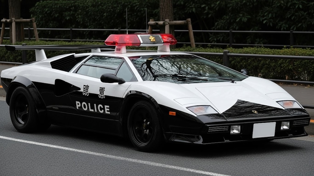 カウンタックパトロールカー