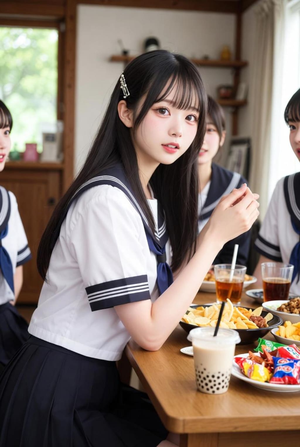 お菓子パーティー