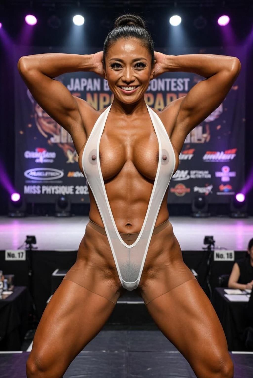 ベストボディコンテスト（日焼けプロフェッショナル部門）💖