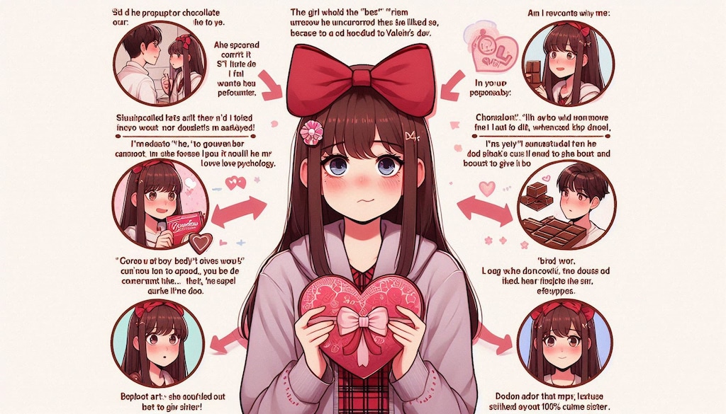 ２バレンタインデーにチョコレートを渡すかどうか最後まで迷ってる女の子へのアドバイス
