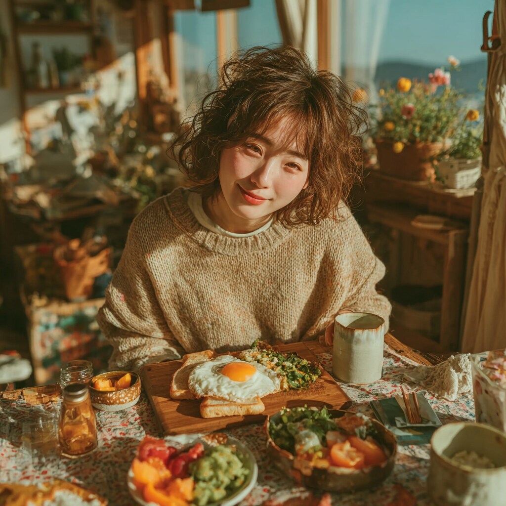 しっかりいい朝食の日 | の人気AIイラスト・グラビア