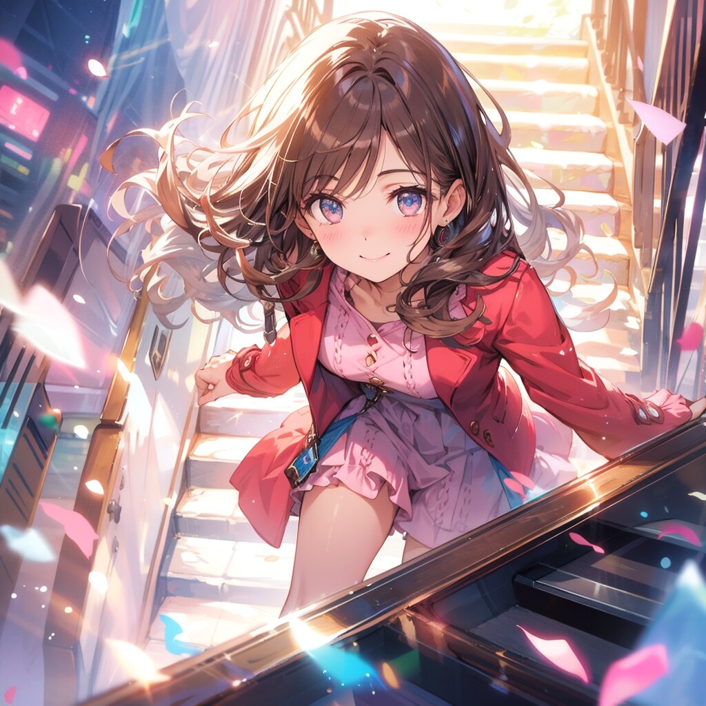 無限の階段を登る、まるで人生のよう