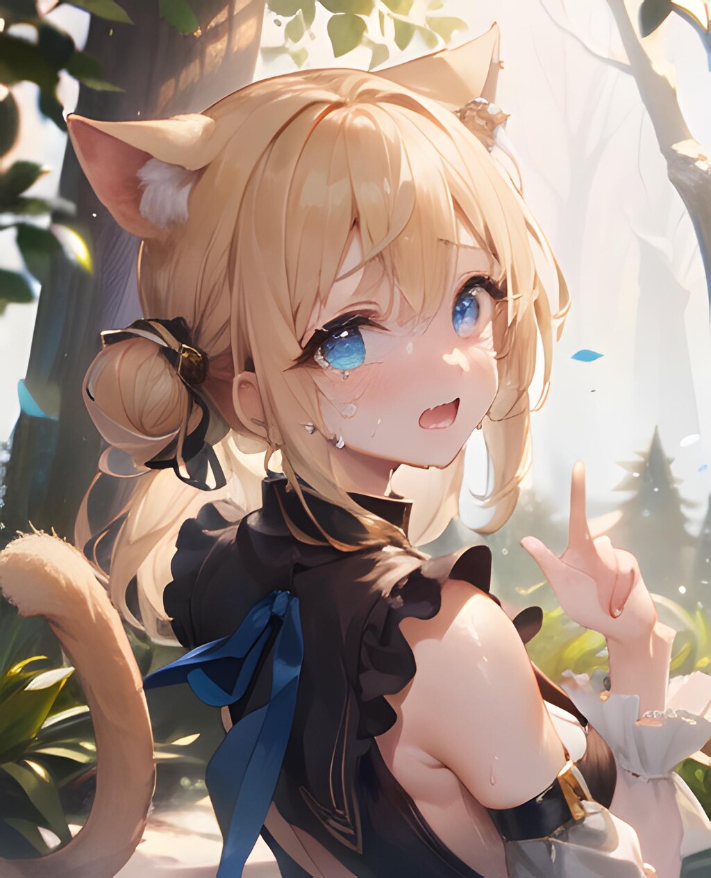 おてんば猫みみ冒険者（見習い）