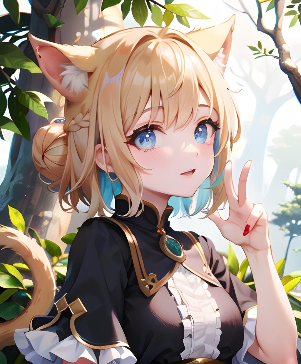 おてんば猫みみ冒険者（見習い）