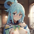 アクアの18禁イラスト公開してます😊 2枚目
