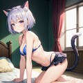 部屋に戻ると…飼い猫が、女の子にっ!?2〜ゆっ、誘惑してんのか!?〜 2枚目