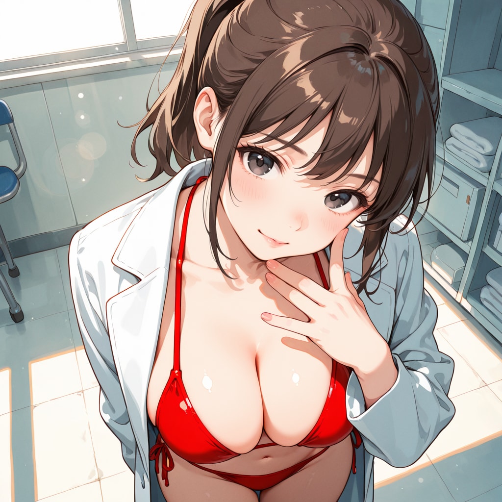 白衣とビキニ