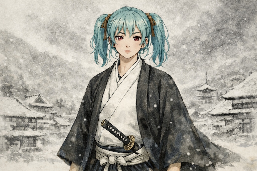 ツインテール侍