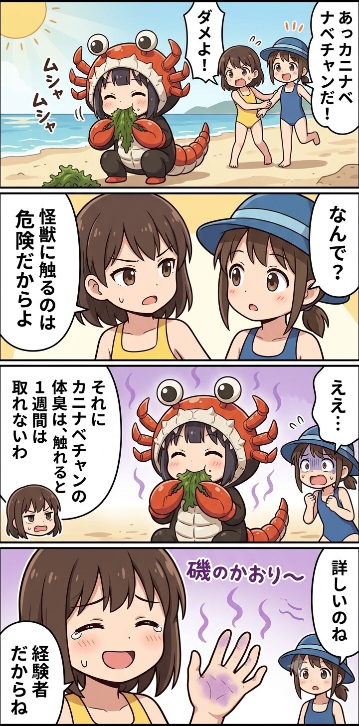【25】お触り厳禁！カニナベチャン