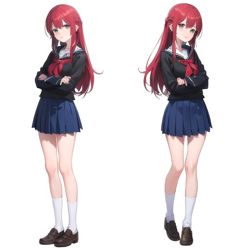 ツンデレ赤髪ちゃん
