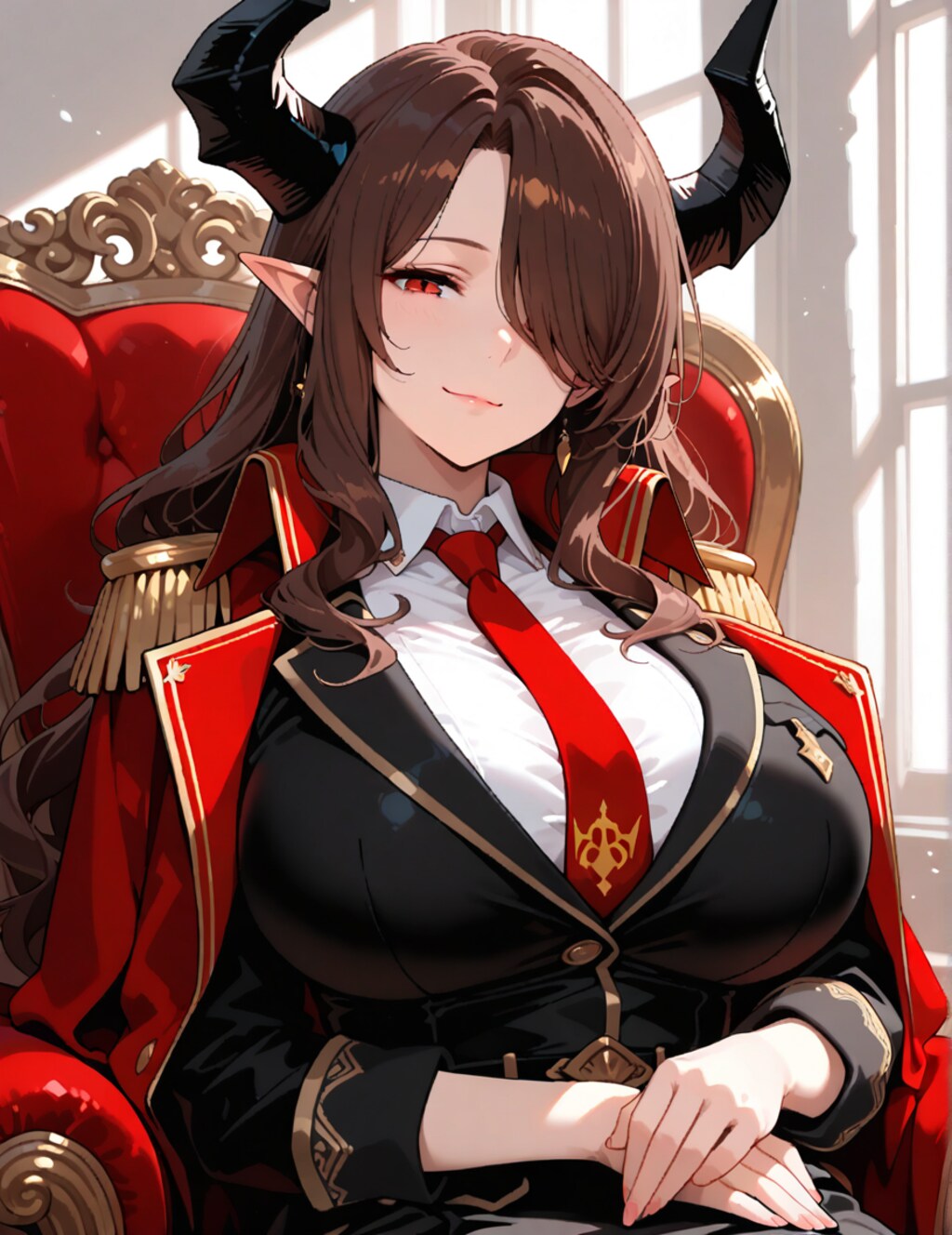 マリウス帝国軍元帥・アルフヒルド