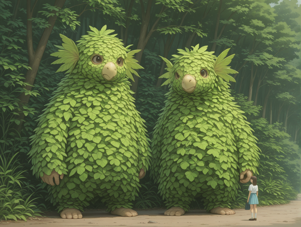 擬態、擬態のお手本、別の生物