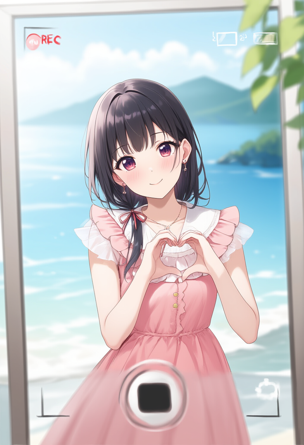スマホ越しの君
