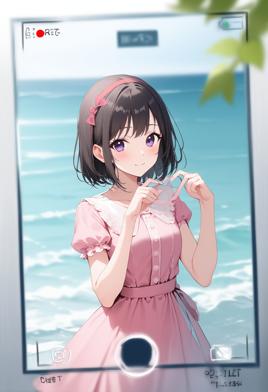スマホ越しの君