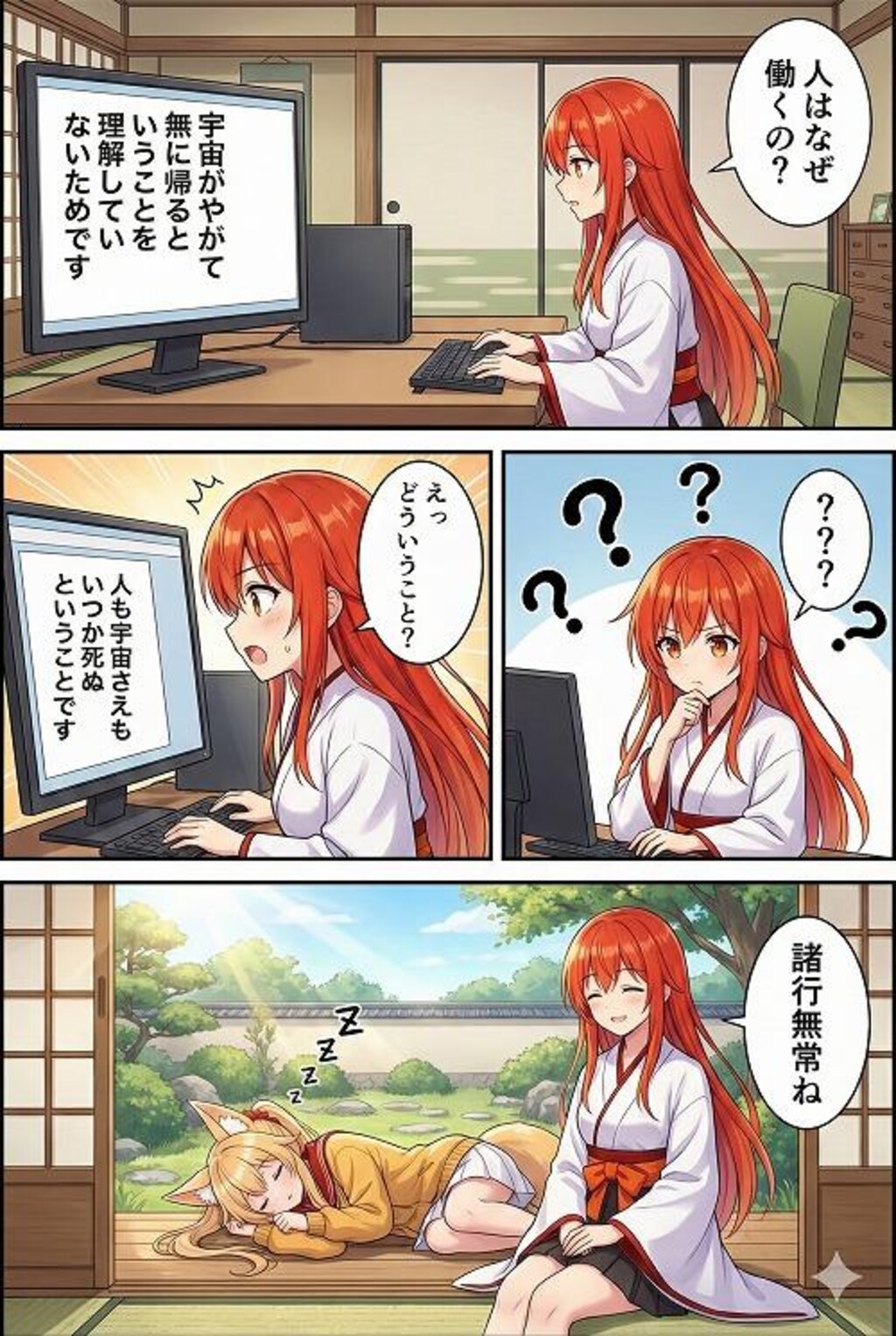 はたらきたくないまんが１