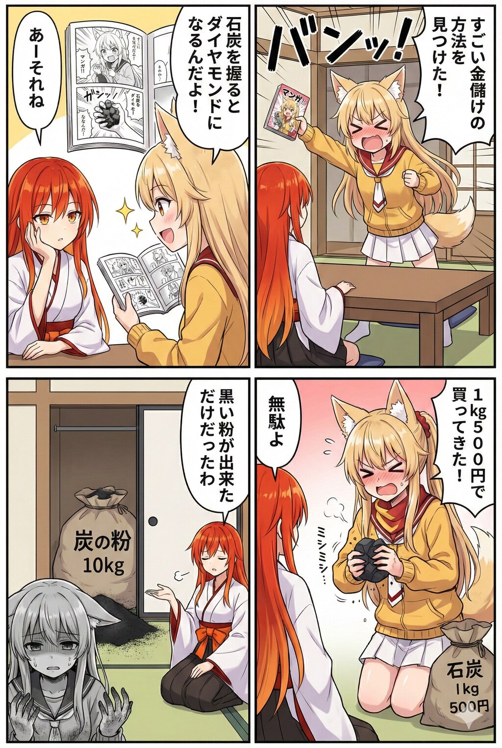 はたらきたくないまんが１