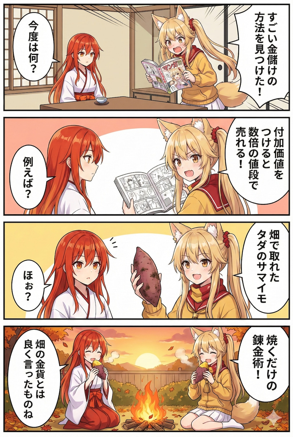 はたらきたくないまんが１