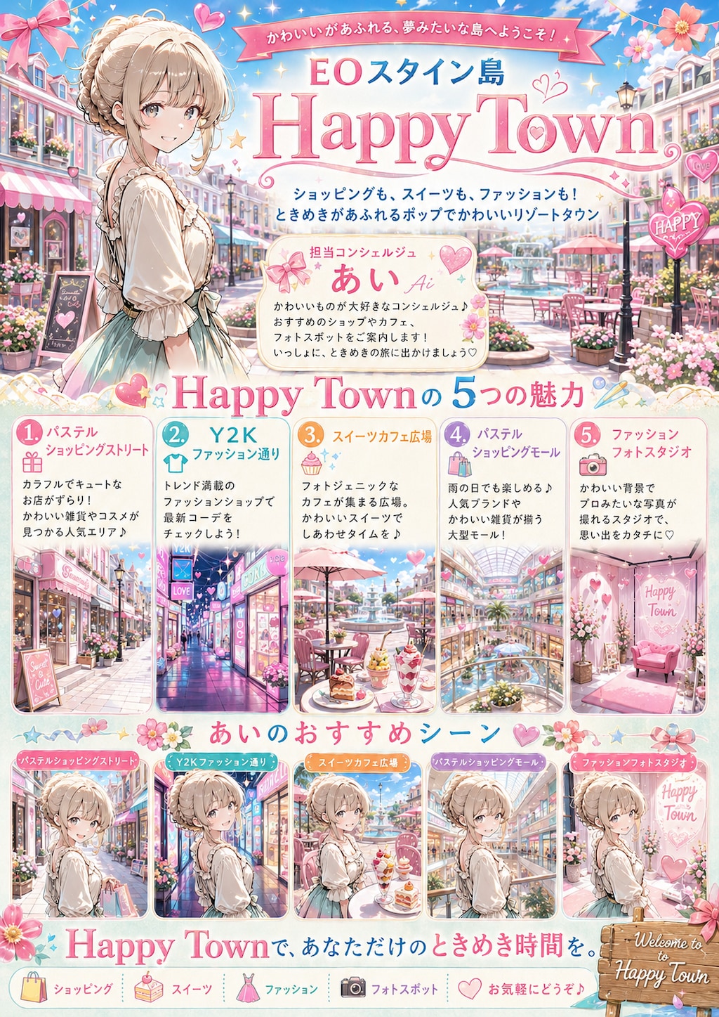 Happy Townへようこそ part1